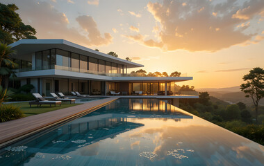 Fototapeta premium Tomorrow�s World: Architectural Utopia