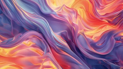 Obraz premium Abstract Fluid Swirl Wallpaper