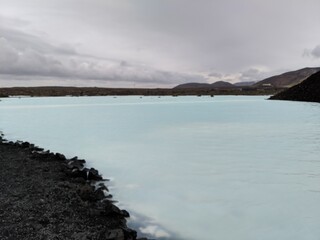 Hot springs in Iceland