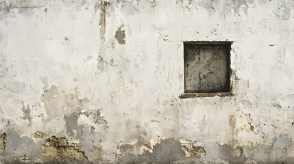 Paint cracked brick wall