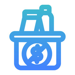 free food bold gradient style