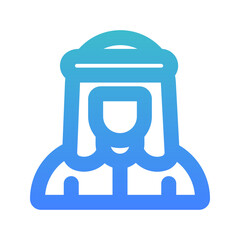 Obraz premium imam bold gradient style