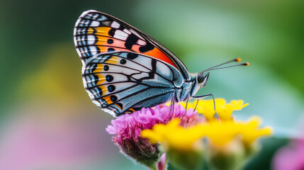 Fototapeta premium Beautiful in nature on flower.