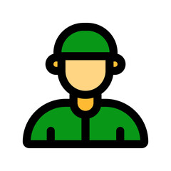 muslim cap fill color style