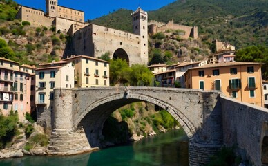 Ancient European Bridges: Timeless structures, connecting history and nature, showcasing medieval craftsmanship and cultural heritage across Europe's landscapes.