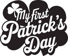 My first patrick’s day T-shirt design, Happy St. Patrick's Day Sign
