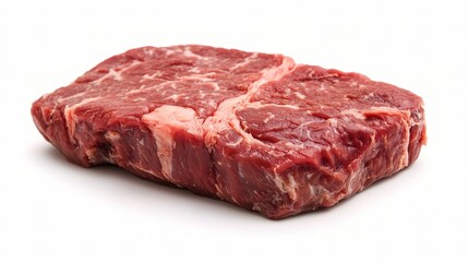 Fototapeta premium Juicy Beef Patty Ready for a Delicious Burger Creation