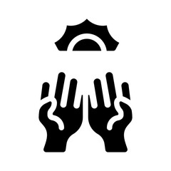 iftar schedule glyph style