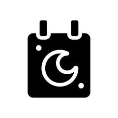 ramadan night glyph style