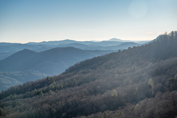 Obraz premium blue ridge mountains