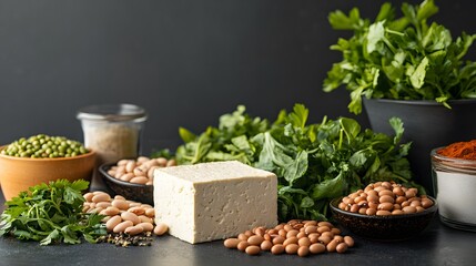 A Vibrant Workspace for Chefs Featuring Fresh Ingredients and Plant-Based Recipes Essential for Culinary Creativity and Healthy Cooking