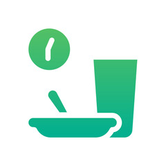 fasting time gradient style