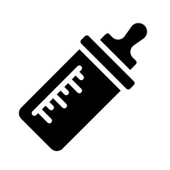 Baby Bottle Solid Icon