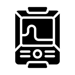 Echo Sounder Solid Icon