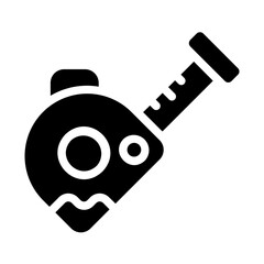 Measuring Tape  Solid Icon