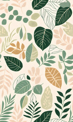 Seamless Tile Patterns Featuring Intricate Geometric and Floral Motifs, Hand-Drawn Doodles, and Traditional Ethnic Designs in Muted and Vibrant Color Palettes