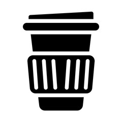 Paper Cup Solid Icon