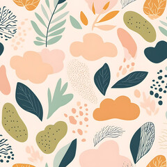 Collection of Tile Patterns Featuring Intricate Geometric and Floral Motifs, Hand-Drawn Doodles, and Traditional Ethnic Designs in Muted and Vibrant Color Palettes