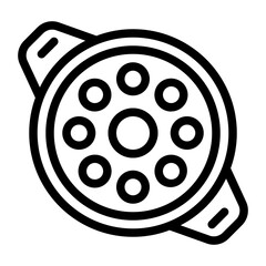 Surgery Light Line Icon