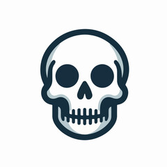 Fototapeta premium cool skull logo image vector
