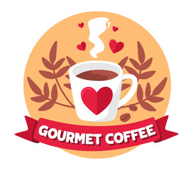 National Gourmet Coffee Day with delicious coffee