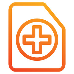 Obraz premium create new document icon element for design