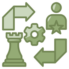 Transformation Icon Element For Design