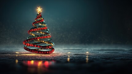 Christmas tree holiday decoration 