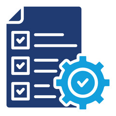 Project Management Icon Element For Design