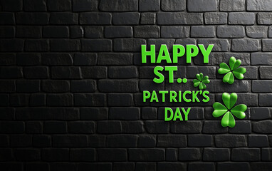 Fototapeta premium st patrick day background
