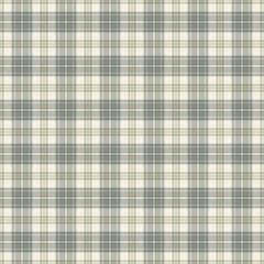 Coastal Plaid Check Seamless Pattern - Cute plaid check repeating pattern design