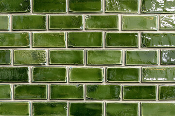 background of green squares