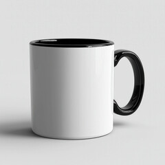 High-resolution stock image of a blank coffee mug
