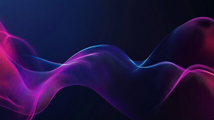 Obraz premium Abstract digital technology background. Innovation high-tech future, network connection, speed movement, AI, metaverse, communication, big data, data transfer, Network, cyber light trails.