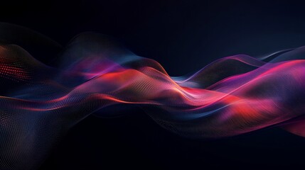 Obraz premium Abstract digital technology background. Innovation high-tech future, network connection, speed movement, AI, metaverse, communication, big data, data transfer, Network, cyber light trails.
