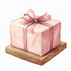 Obraz premium pink box