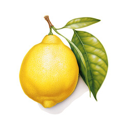 Lemon Watercolor