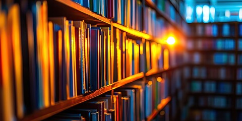 Obraz premium A high-tech digital encyclopedia featuring AI-enhanced search functions that provide quick and comprehensive access to information.