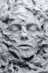 Expression of Emotion through a Broken Mask