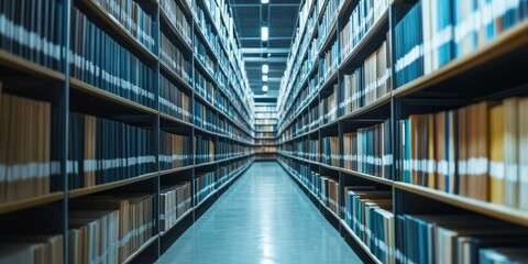 Fototapeta premium An innovative digital documentation interface that facilitates seamless record management.