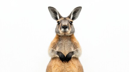 Fototapeta premium Majestic Kangaroo Portrait - Australian Wildlife