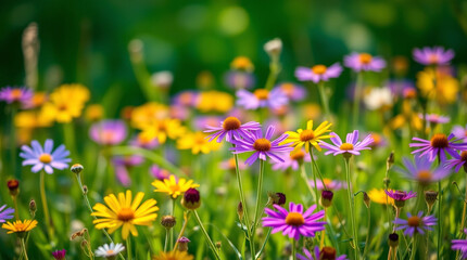 A Wildflower Meadow in Full Bloom