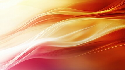 Obraz premium Abstract orange and yellow wave background.