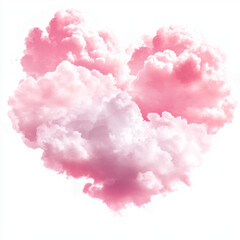 Fototapeta premium heart shaped cloud