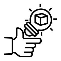 opportunity Line Icon