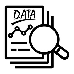 analysis Line Icon