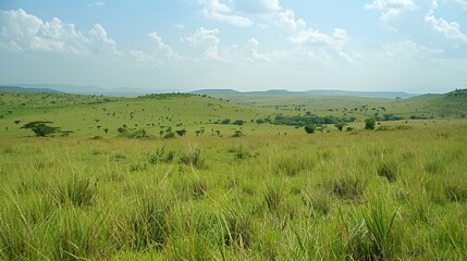 Immerse in the Grandeur: Grassland Natural Background Pictures