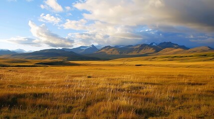 Immerse in the Grandeur: Grassland Natural Background Pictures