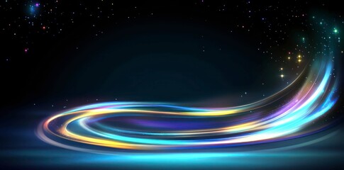 Obraz premium Clean lines, soft gradients, and subtle color palettes shape a simple yet elegant background, enhancing artistic depth while maintaining a modern, balanced aesthetic