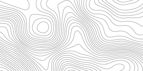 Abstract topographic contours map background,geography contour map linear background vector illustration.